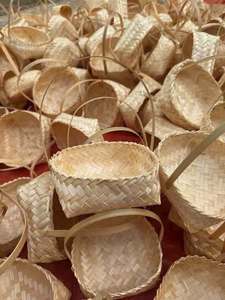 Panier à linge ovale en bambou naturel de haute qualité, fait main, grand organisateur de rangement pour vêtements, fournisseur en gros - Product Image 5