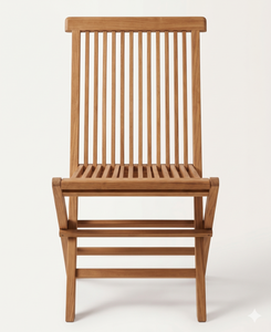 Solid Teak Wood <b>Folding</b> <b>Chair</b> Outdoor Garden <b>Dining</b> <b>Chair</b> Patio Foldable Wooden <b>Chair</b> Wholesale Commercial Restaurant Furniture - Product Image 4