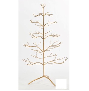 Support décoratif en fil métallique pour colliers et bijoux, design tendance industriel, pour arbre de Noël - Product Image 1