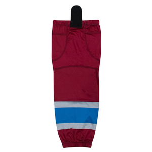 Chaussettes hautes rayées pour adultes de qualité supérieure, respirantes, tricotées, pour l'entraînement au hockey et les séances d'entraînement - Product Image 3