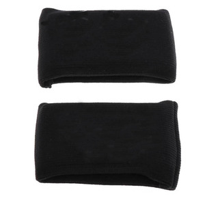 Protège-poignets de boxe en coton noir – Équipement d'entraînement protecteur toutes saisons, ajustement confortable - Product Image 1
