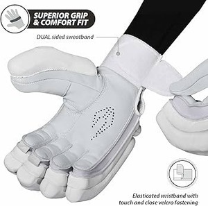 Guantes Profesionales para Bateo de Cricket, Alta Adherencia, Ajuste Cómodo, Duraderos, Guantes Deportivos de Protección - Product Image 4