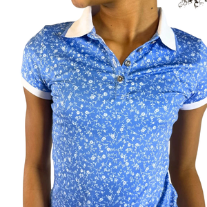 เสื้อโปโลเด็กผู้หญิง ผ้าโพลีเอสเตอร์ผสมสแปนเด็กซ์ รับสั่งทำตามแบบ ขายส่ง - Product Image 4