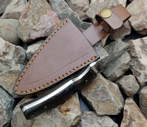 Cuchillo de acero inoxidable para exteriores con mango para camping, pesca, supervivencia y aplicaciones de campo. - Product Image 3