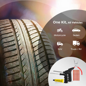 Kit de réparation de pneus Roadpower (RP-TRK-716), ensemble de bouchons pour pneus crevés pour tous les véhicules, solution en caoutchouc améliorant l'adhérence et la longévité - Product Image 4