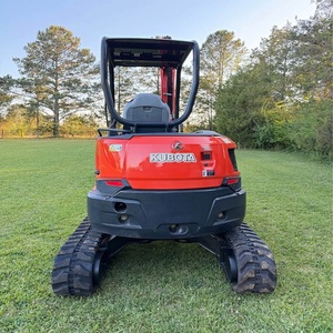 Mini-excavatrice Kubota U35-4 avec technologie de rotation à zéro déport, système hydraulique puissant et équipement de construction compact - Product Image 1