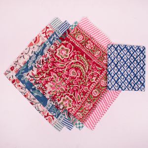 Pañuelos 100% de algodón con diseño bohemio, estilo retro, bandana para adultos, artesanía artesanal para damas - Product Image 5