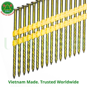 3.0x76 mm Plastic Strip Framing <b>Nails</b> with Screw Shank for Pneumatic Strip Nailer From Vietnam | Clavos en tira plástica - Product Image 6