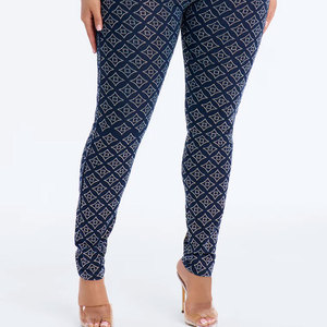 Jean en denim taille haute moulant extensible 3D respirant pour femme - Mode décontractée urbaine - Product Image 6