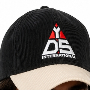 Gorra de Béisbol Unisex de Pana, Tela de Pana de Primera Calidad, Logotipo Bordado, Ajuste Ajustable, Gorra Casual para Hombre, Gorra de Pana - Product Image 5