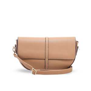 P55576 Cadena fina y pulseras de eslabones Elegante bolso de hombro formal de café - Product Image 3