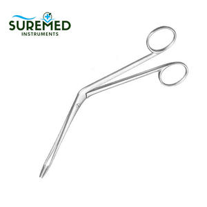 Pinzas Nasales de Acero Inoxidable de 18.5cm, Instrumento Quirúrgico Manual Reutilizable para Cirugía ORL y Uso Médico ORL - Product Image 3