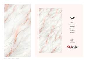 Carreaux de porcelaine architecturaux haut de gamme 60x120 cm 600x1200 mm 24x48 finition brillante grand format surface intérieure premium - Product Image 5