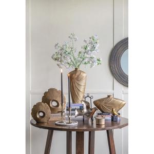 Vase de table en métal élégant et moderne, fait main, résistant à la rouille, écologique, porte-fleurs pour la maison, le bureau et l'hôtel - Product Image 3