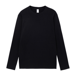 Camiseta Personalizada de Manga Larga para Hombre, 230 g/m², Colores Sólidos, Hombros Caídos, Unisex, para Hombre y Mujer, Ropa Urbana y Casual - Product Image 3