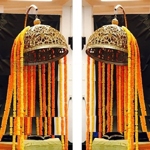 Fiber Hanging Umbrella Theme For Decor <b>wedding</b> <b>props</b> hanging <b>props</b> decoration kundan style hanging dome - Product Image 2