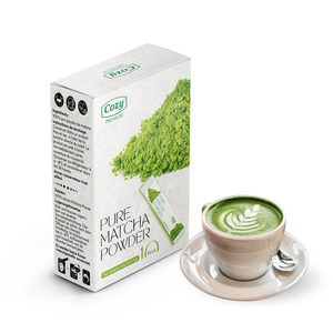Proveedor OEM de Matcha en Polvo de Primera Calidad, Marca Privada, Té Verde Orgánico Certificado para Cafeterías, Empaquetado en Caja Metálica - Product Image 3