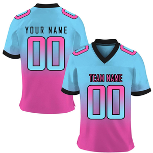 Prix d'usine Maillots de rugby rétro pour adultes 100% polyester respirant à séchage rapide antibactérien col en V manches courtes - Product Image 6