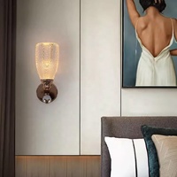 Style de luxe hôtel chambre fond applique salon Villa entrée couloir atmosphère lampe pour chevet éclairage mural