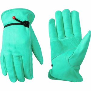 High Quality Yellow Cowhide Leather <b>Drivers</b> <b>Gloves</b> Industrial Safety & Durable Men's Work <b>Gloves</b> with Reinforced Suede Palm - Product Image 3
