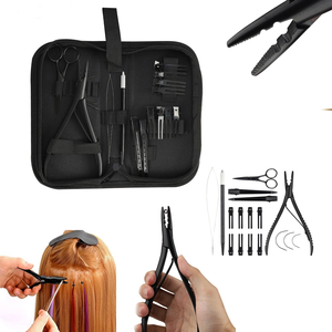 Kit de Herramientas Quirúrgicas Saar Global para Extensiones de Cabello, Alicates Metálicos, Tijeras, Juego de Pinzas para Instalación y Remoción - Product Image 5