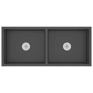 Fregadero de Cocina Hecho a Mano de Acero Inoxidable Negro - Product Image 2