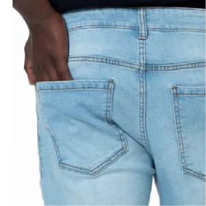 Shorts en jean pour hommes, imprimés sur mesure, taille mi-haute, couleur unie, décontractés, écologiques, séchage rapide, style vintage, streetwear d'été, respirants, OEM, nouveauté - Product Image 5