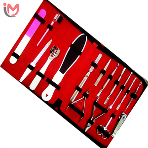 Manicure Pedicure Set Premium Nail Care Tools For Cuticle Removal Nail Filing And Grooming OEM Wholesale - Product Image 4
