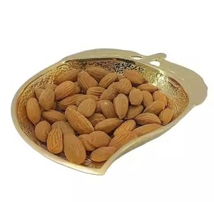 Bol à fruits secs en métal brillant, plat à collation, bol de service décoratif, vaisselle de table, cadeau - Product Image 6
