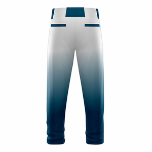 Pantalon de baseball professionnel pour adulte, taille élastique, double genouillère, passepoil classique, tissu extensible respirant et anti-humidité 100% - Product Image 5