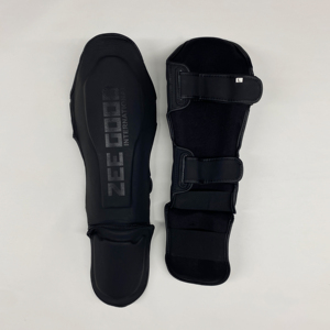 Protège-tibias de karaté et MMA sur mesure en gros, protection professionnelle, logo personnalisé imprimé, cuir PU unisexe - Product Image 6