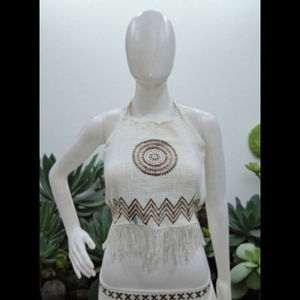 Débardeur dos nu en coton épais respirant et écologique pour femme – Designs personnalisés, plus de 10 options, personnalisable - Product Image 2