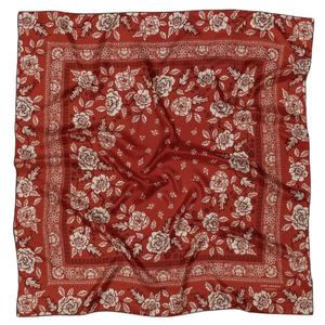 Pañuelo bandana cuadrado de diseño personalizado para mujer, estilo de moda para las cuatro estaciones, accesorios para el cabello hechos a mano, venta al por mayor desde Delhi - Product Image 1