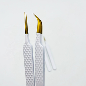 Eyelash Tweezer For Personal Care False Eyelash Placement & <b>Removing</b> Lashes Non Slip Ergonomic Design Grips Custom <b>Box</b> Packing - Product Image 6