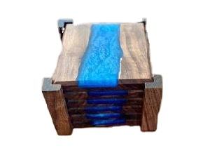 Dessous de verre en bois dans le Maharashtra Fabricants et fournisseurs Inde Titulaire de caboteur de chaleur de thé de café en bois massif de luxe personnalisé - Product Image 2