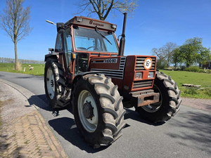 Tracteur agricole F-I-A-T 100-90D-T A-L-L-W-H-E-E-L D-R-I-V-E de 1988 - Product Image 5