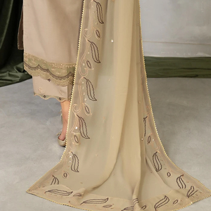 Colección Lawn: Traje Shalwar Kameez Pakistaní para Mujer, Ropa Casual, Vestidos Pakistaníes, Trajes de 2 Piezas para Mujer - Product Image 6