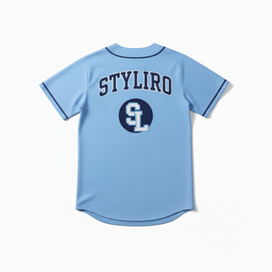 Camiseta de Béisbol Personalizable al por Mayor, Ropa Deportiva de Poliéster Sublimado OEM, Impresión de Nombres, Bordado Suave, Personalización Económica - Product Image 2
