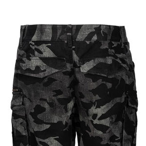Shorts cargo pour hommes, légers, en tissu de coton tactique, coupe confortable, design multi-poches, shorts décontractés d'été pour hommes - Product Image 5