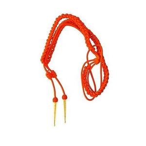 Aiguillette Ceremonial Verde de Primera Calidad, Cordón de Hombro con Hilos Metálicos de Seda y Punta Dorada, Colores y Logotipo Personalizables, Sin Correa - Product Image 6