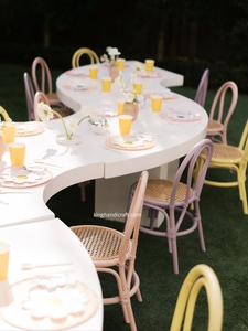 Location de chaises d'enfants en rotin faites à la main, sièges en osier naturel pour enfants pour mariage, fête d'anniversaire, cérémonie et décoration d'événements - Product Image 2