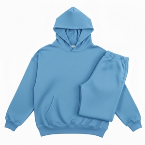 Conjunto Deportivo Informal de Dos Piezas Personalizado de Alta Calidad, Sudadera con Capucha Unisex y Pantalones Deportivos, 100% Algodón, Cómodo para Toda Temporada - Product Image 6