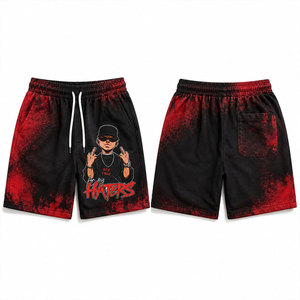 Pantalones Cortos Personalizados para Hombre con Estampado Tie Dye, Pantalones Cortos de Moda Urbana con Característica Transpirable - Product Image 4