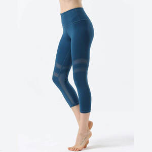 Leggings Capri de Yoga pour Femmes, Taille Haute, Personnalisables par Sublimation, Qualité Premium, OEM/ODM, Taille Élastique, Vente en Gros Usine - Product Image 5