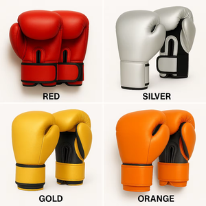 Guantes de Boxeo de Diseño Personalizado, Transpirables, con Soporte para Muñeca, para Entrenamiento, Sparring y Golpeo, para Hombres, Mujeres y Jóvenes, Proveedor de Fábrica OEM - Product Image 6