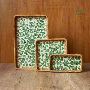 Set de 3 tallas. Colección: Platos de lujo con incrustaciones de nácar, bandejas de almacenamiento de nácar, bandejas decorativas para guardar objetos - Product Image 1