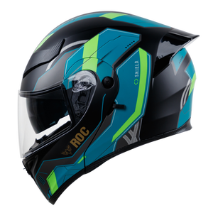 Casque de sécurité ROC à visière rabattable en ABS fabriqué au Vietnam, best-seller, pour motos, certifié DOT - Product Image 1