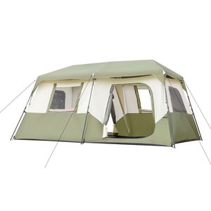 Tenda da campeggio familiare per 2 persone con telo antipioggia e design antivento, montaggio in 60 secondi e borsa per il trasporto - Product Image 4