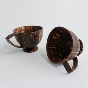 Cute <b>coconut</b> <b>cup</b> for coffee tea juice top deal hand-made coco shell <b>cups</b> competitive price - Product Image 1