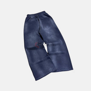 Pantalones Deportivos de Invierno para Hombre, Corte Regular, 100% Algodón, Personalizados |   Pantalones Deportivos de Pierna Recta con Cordón Ajustable |   Pantalones Casuales Impermeables y Transpirables | - Product Image 6